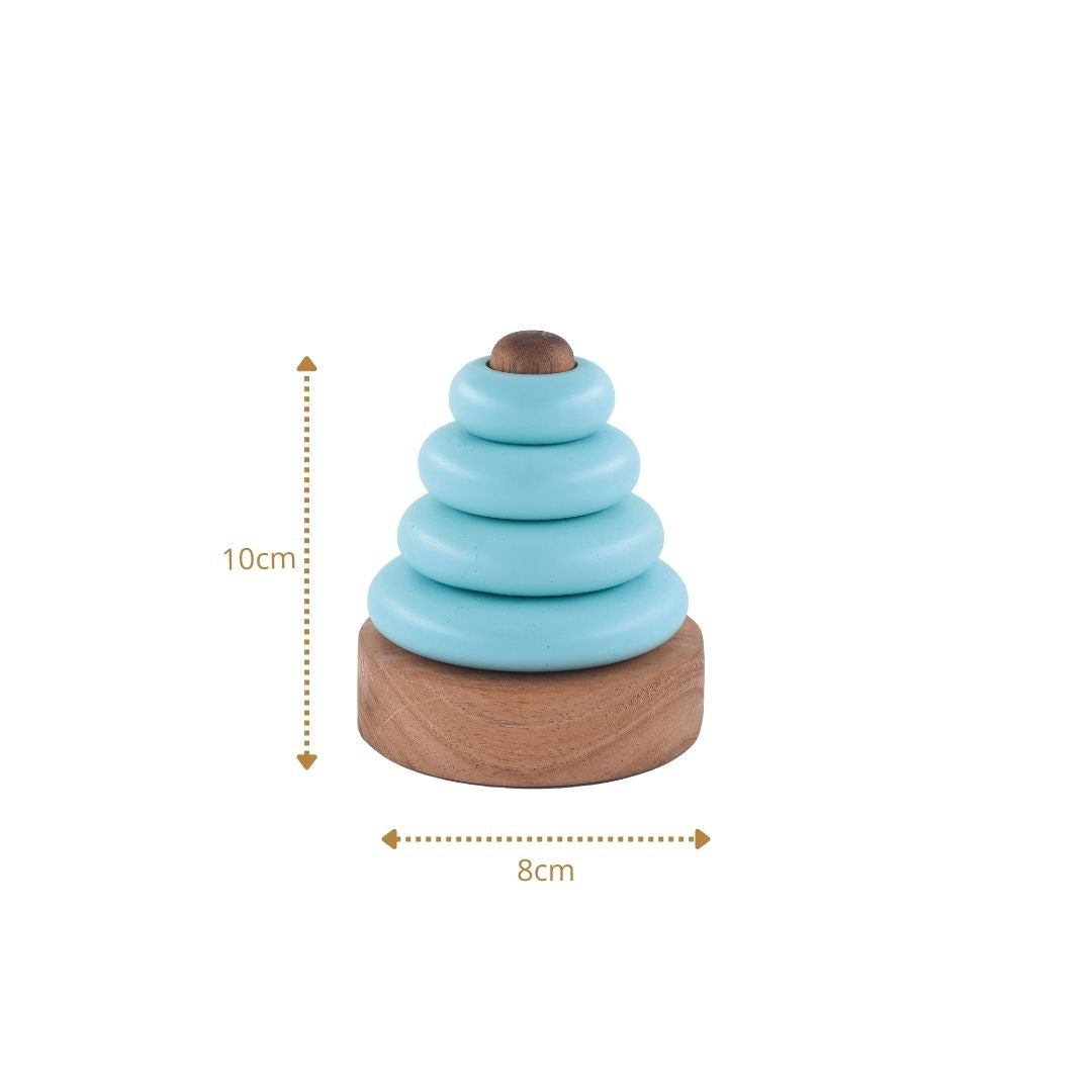 Wooden Stacker - b4brainuae