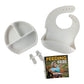 10 Months + Feeding Set of Silicone Plate With Fork, Spoon And Silicon Bib | Silicone Feeding Essentials - b4brainuae