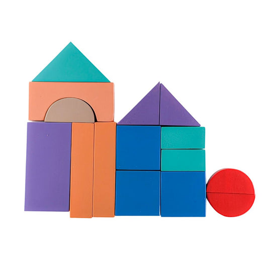 Wooden building blocks - b4brainuae