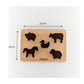 Wooden Animals puzzles - b4brainuae