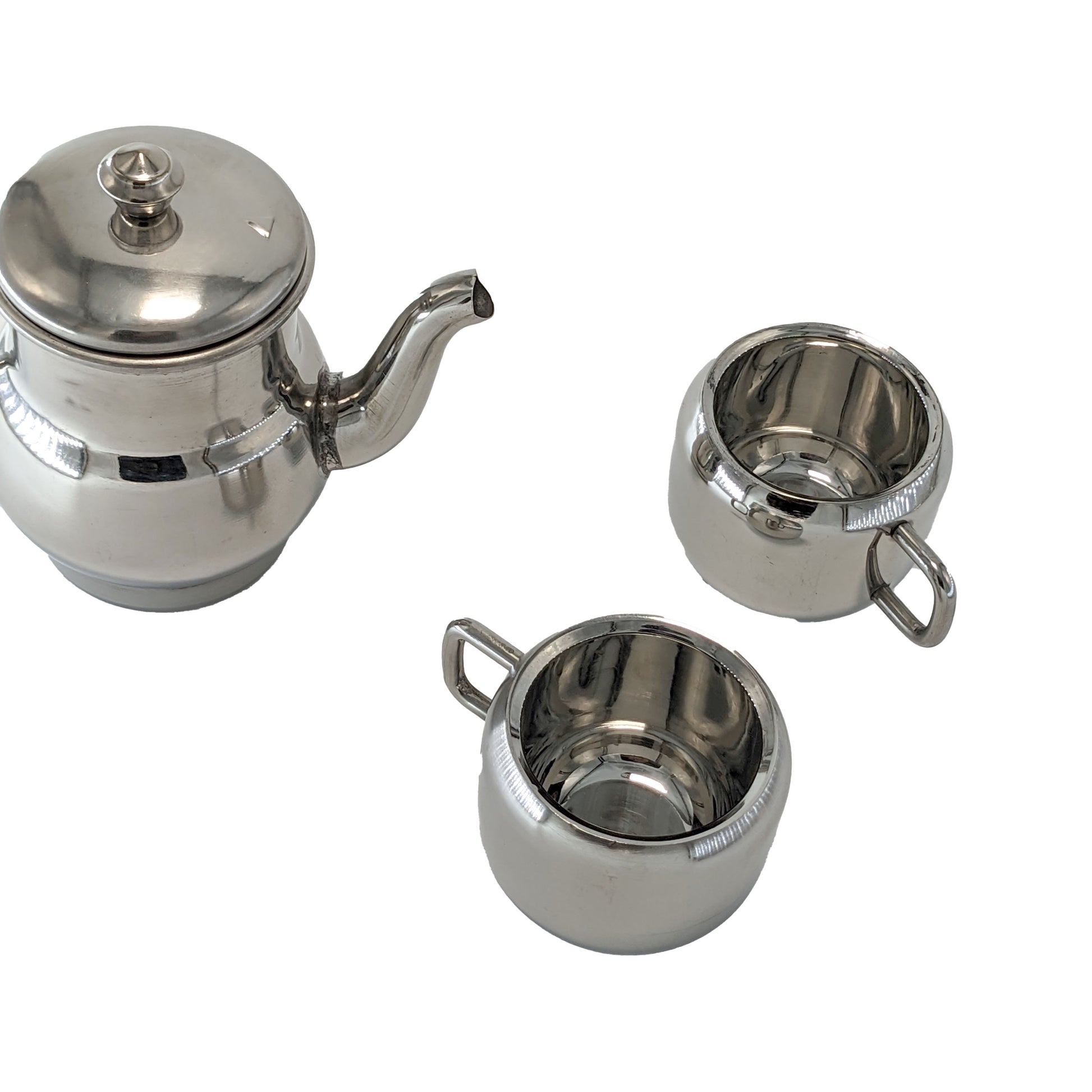 Toddler Tea set (steel) - b4brainuae