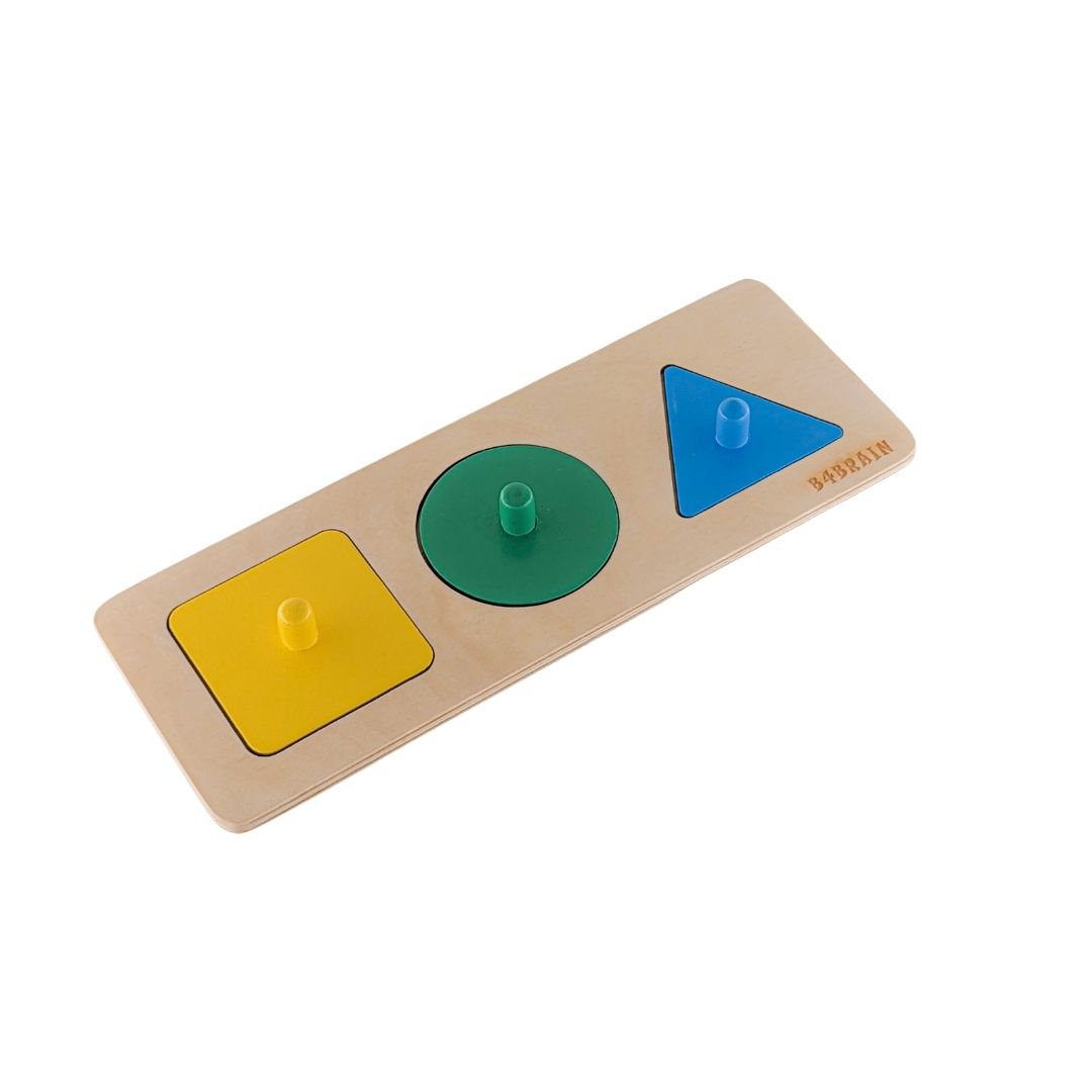 Wooden shape puzzle - b4brainuae