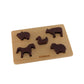 Wooden Animals puzzles - b4brainuae