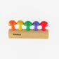 Mushroom Peg board 1-2 years - b4brainuae