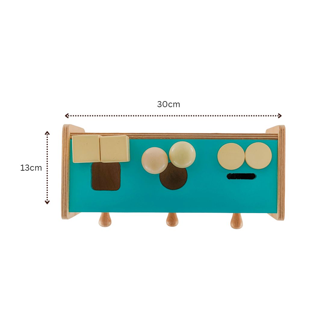 Shape Sorter box with bins - b4brainuae