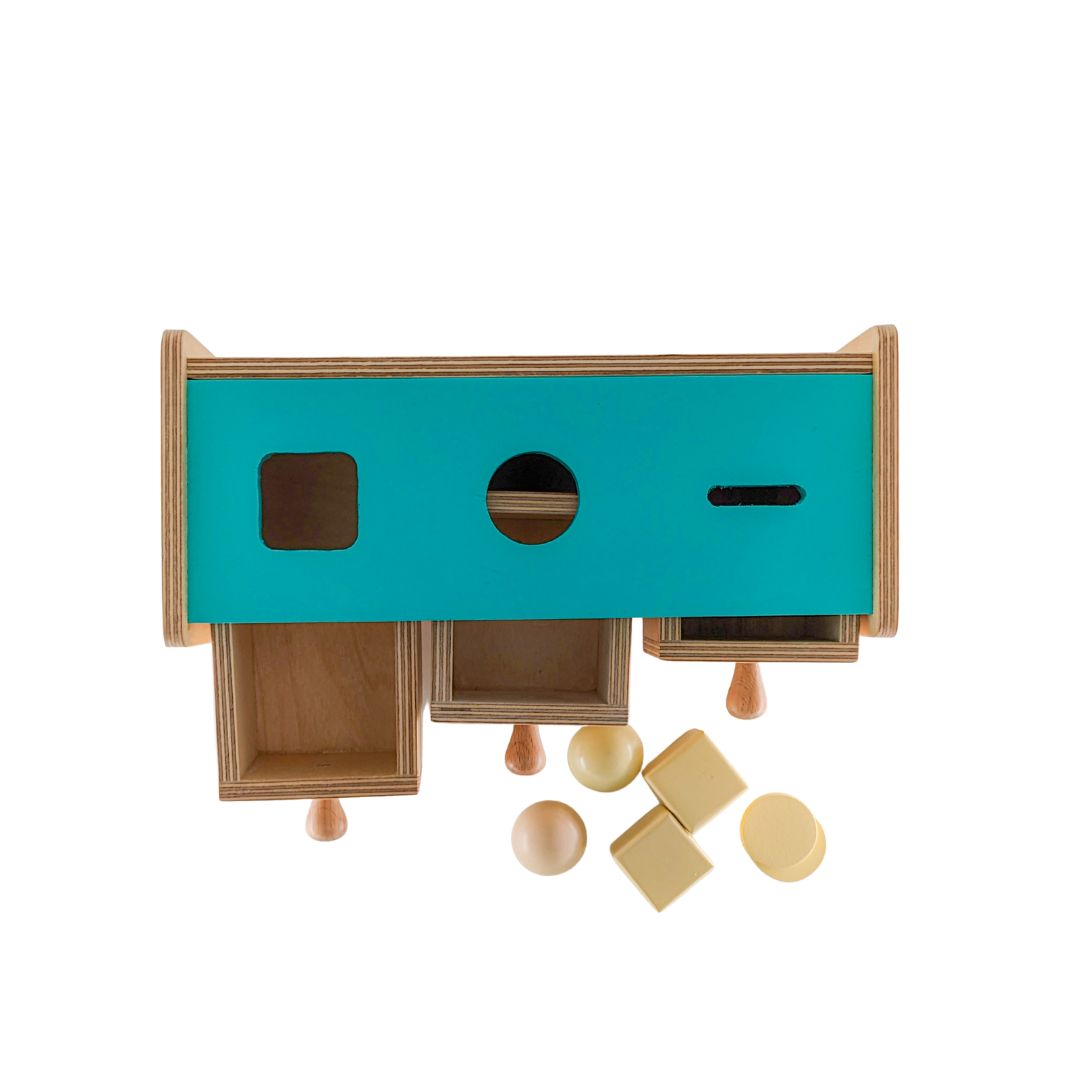 Shape Sorter box with bins - b4brainuae