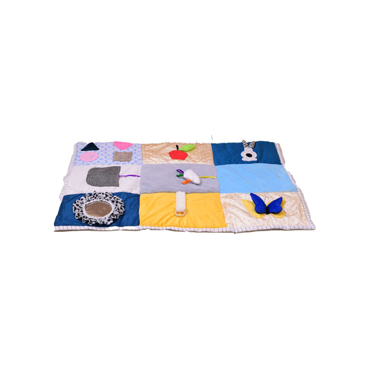 Sensory PlayMat + Tummy Time Mirror - b4brainuae