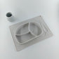 8 Month + Feeding Set Rabbit Finger Eating Plate | Silicon Bib And Cup | Silicone Finger Eating Plate - b4brainuae