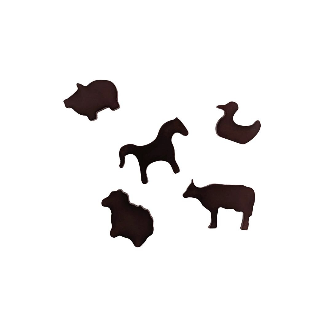 Wooden Animals puzzles - b4brainuae