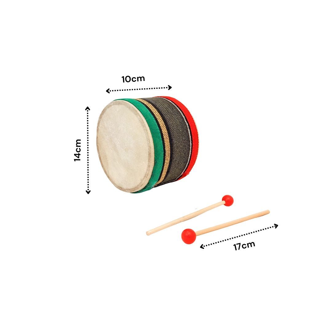 Toddler Drum Set - Hand Crafted - b4brainuae