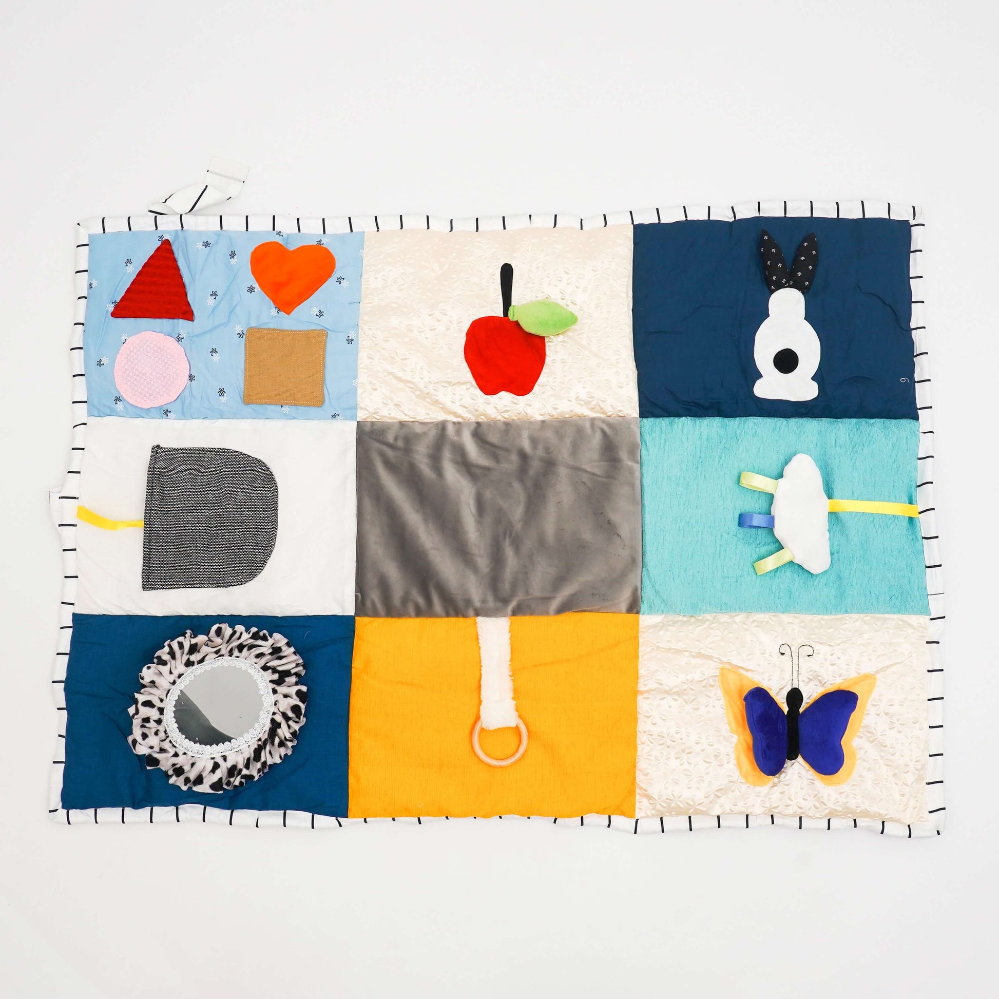 Sensory PlayMat + Tummy Time Mirror - b4brainuae