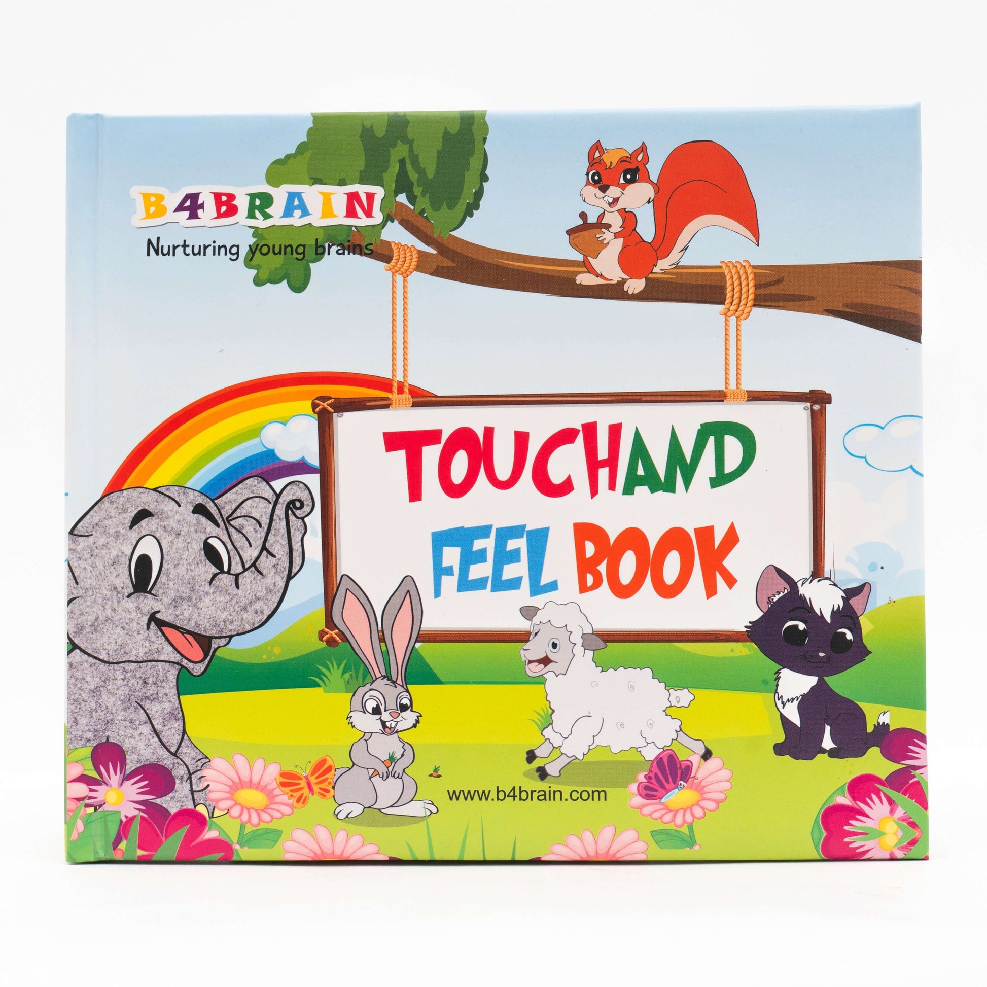 Touch and feel book For babies - b4brainuae