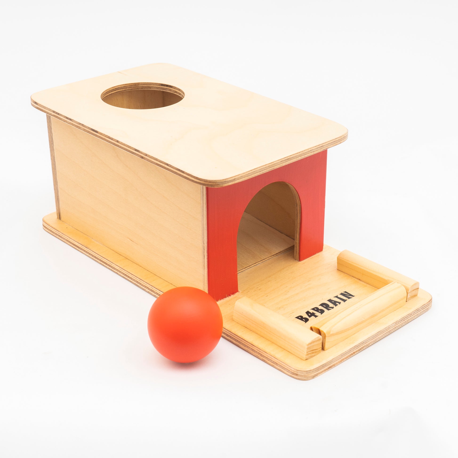 Object Permanence Box + Ball +Magic colour clothes for babies - b4brainuae