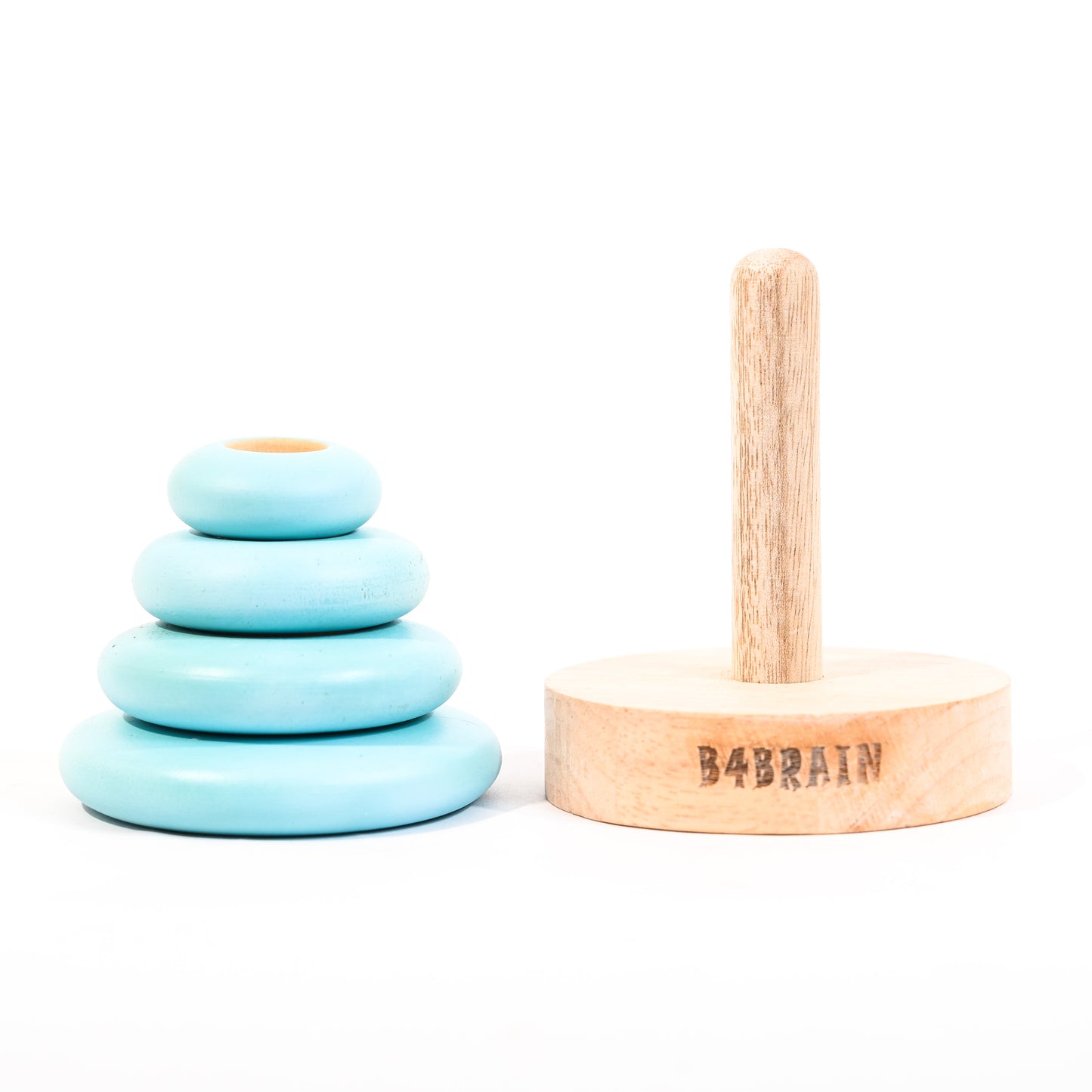 Wooden Stacker - b4brainuae