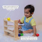 Wooden Ball Tracker Toy for Babies - b4brainuae