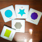 Shape Cards And Pet Animal Cards For babies - b4brainuae