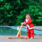 B4brain traditional scientific wooden push Walker For Babies - b4brainuae