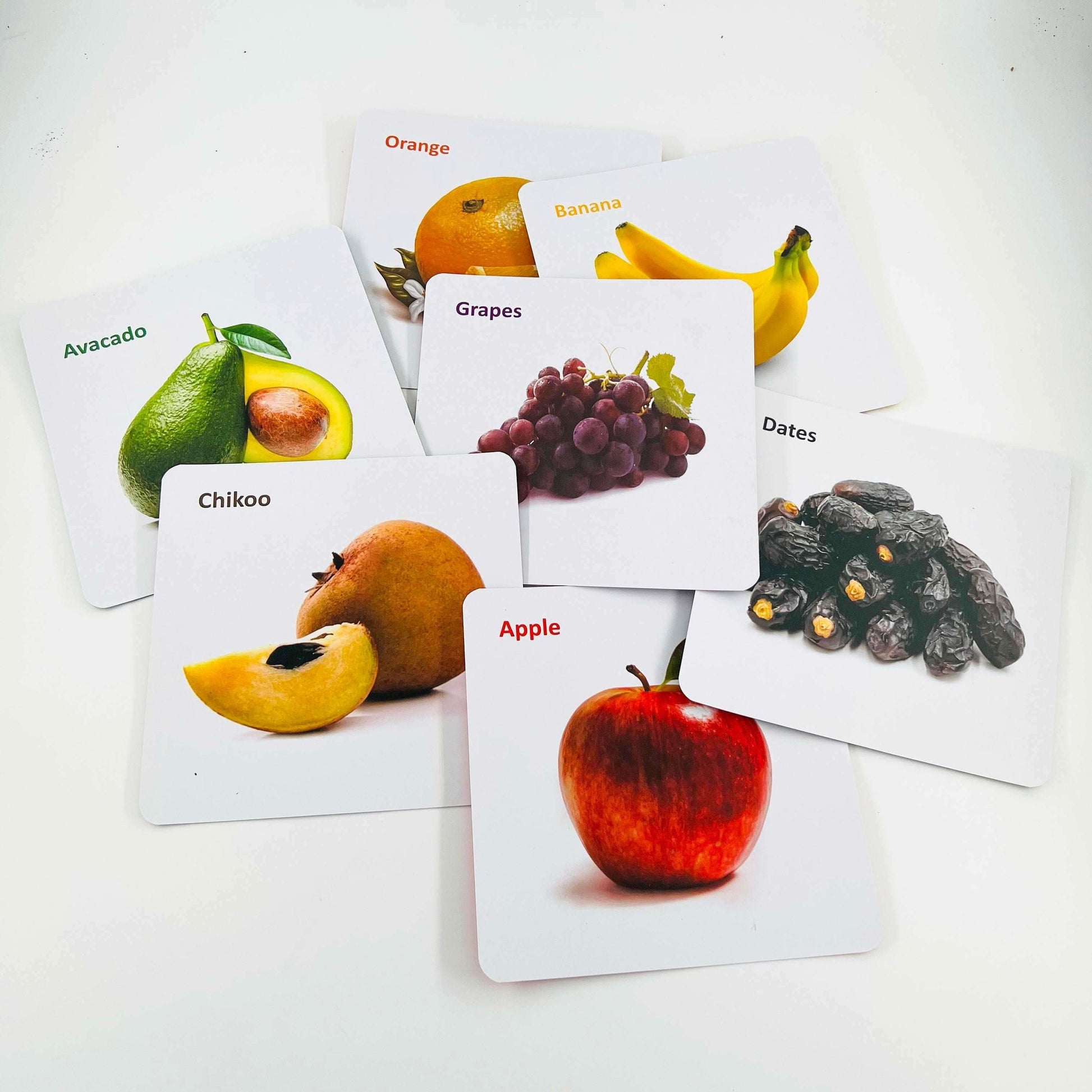 Fruit and Colour Cards - b4brainuae