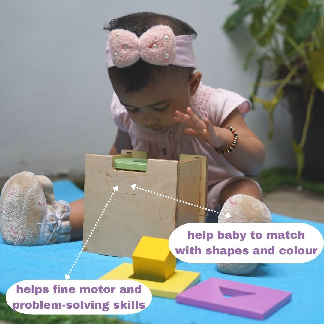 Ultimate Permanence Box with Shape Sorters | Educational Toys for baby - b4brainuae